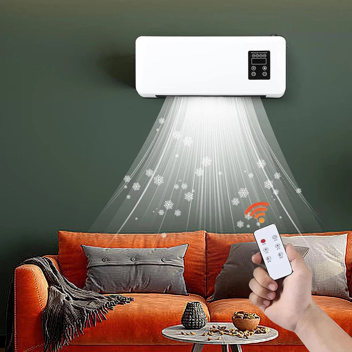 Climatiseur mural Mini climatiseur de refroidissement et de chauffage avec télécommande pour chambre salon prise ue/royaume-uni/états-unis - AliExpress 13